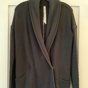 Lululemon Black Wrap Sweater